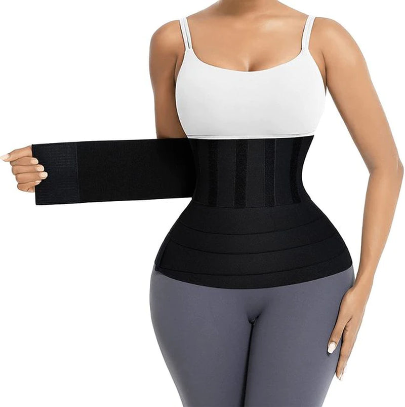 Waist Trainer for Women, Tummy Wrap, Waist Trimmer, Belt Slimming & Body Shaping Invisible Wrap