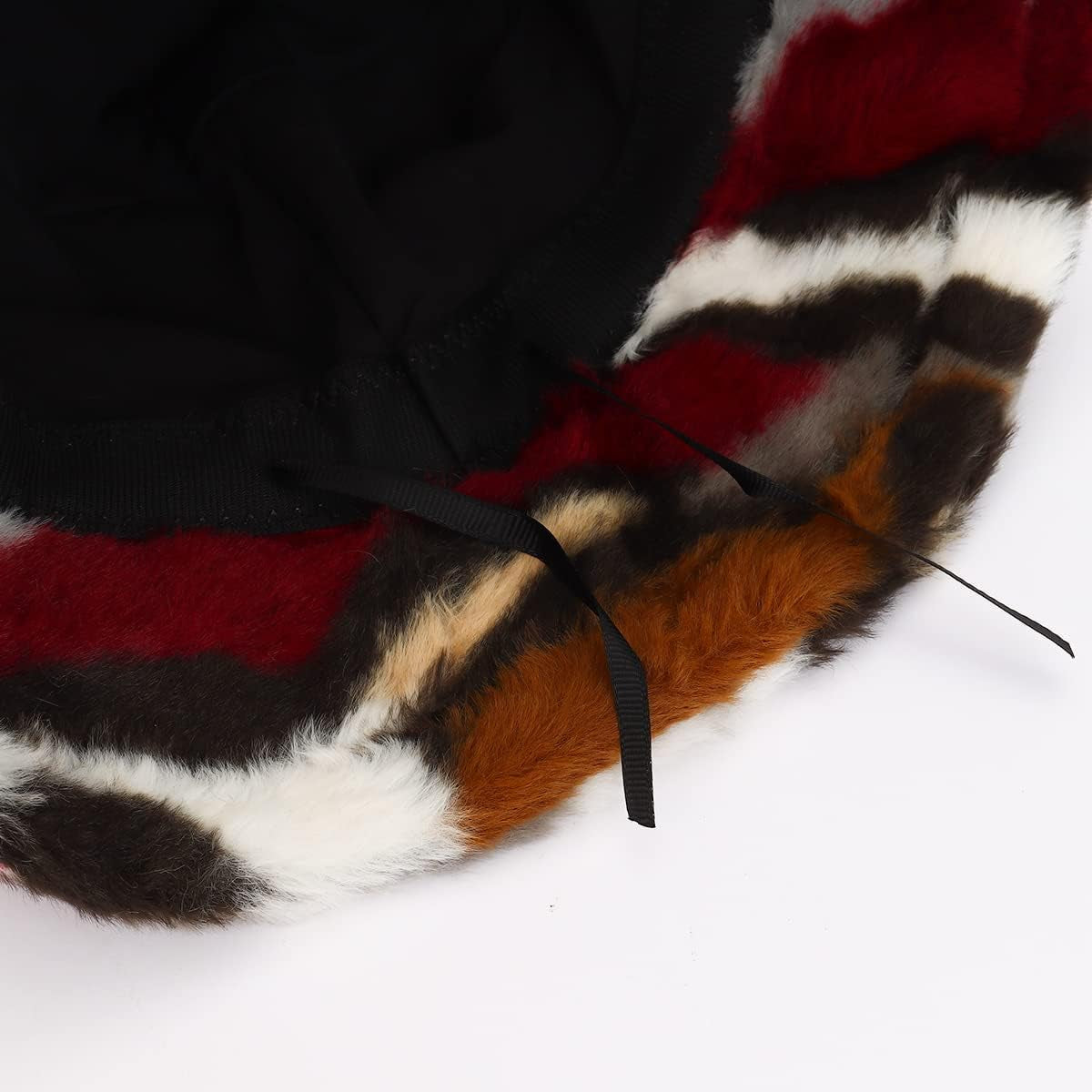 Fuzzy Bucket Hat for Women Furry Fur Bucket Hat Winter Warm Plush Fisherman Fluffy Sherpa Bucket Hat