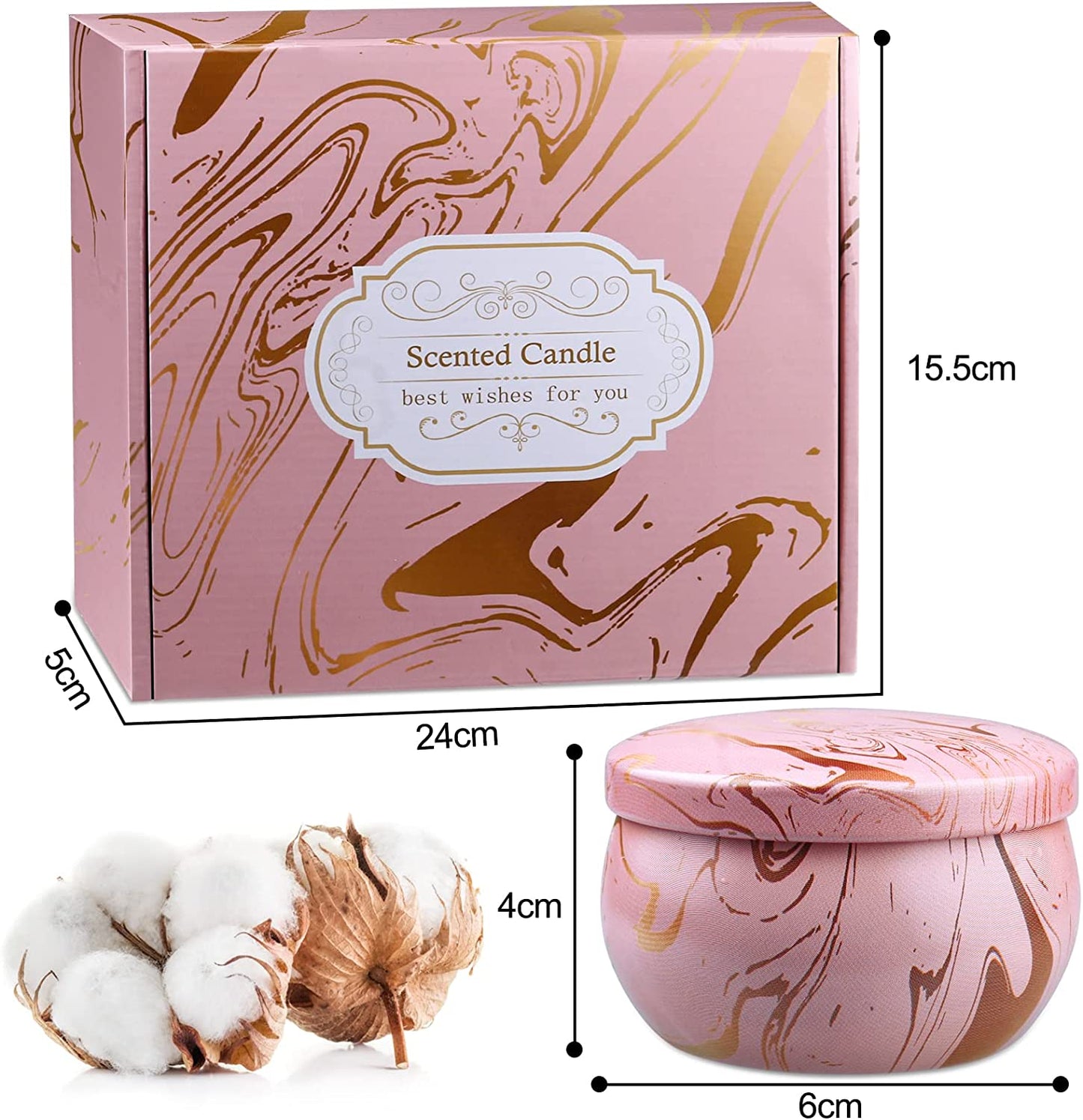 9 Pack Scented Candles Gifts for Women, 2.5Oz Aromatherapy Candles for Home Scented, 180 Hour Long Lasting Soy Wax Candle Sets for Women Gift,Small Candles for Gifts Bath Yoga Spa Birthday Gifts