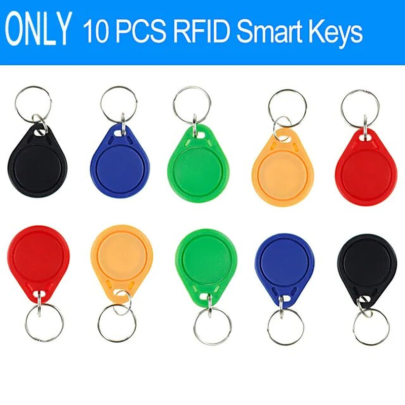 RFID Fingerprint Access Control System Door Lock, IP68 Fully Waterproof Electric Lock Set for Home Safe, Outdoor