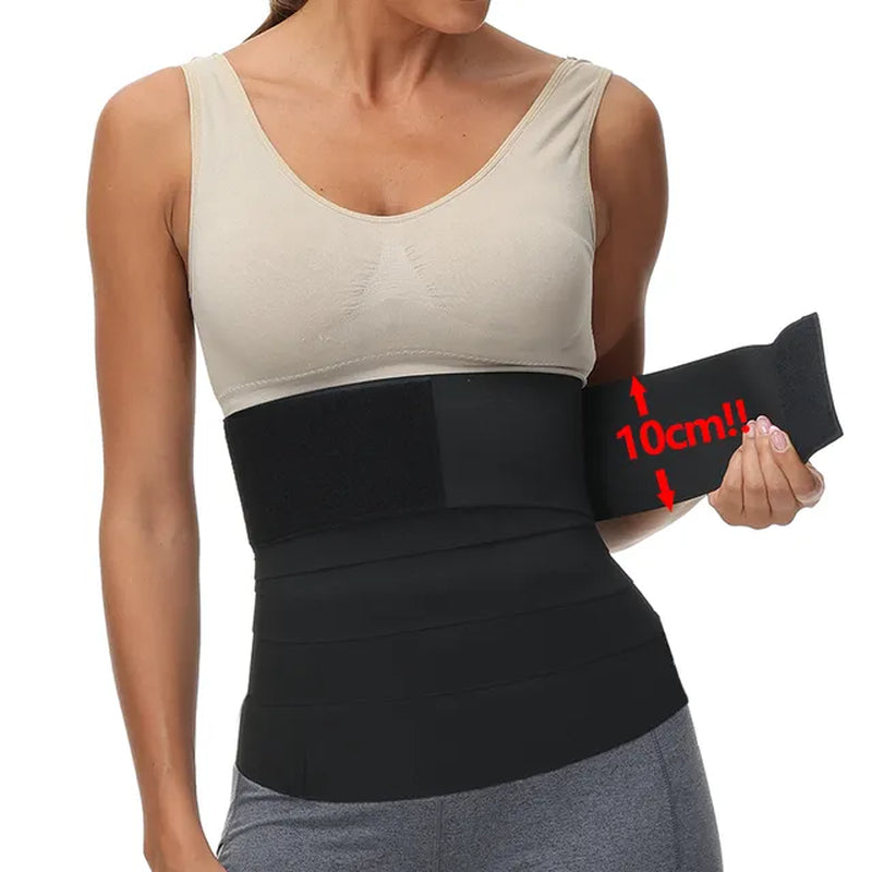 Bandage Wrap Snatch Me Up Premium Waist Trainer, Waist Trimmer, Back Support, Body Shaper, Compression Band Faja