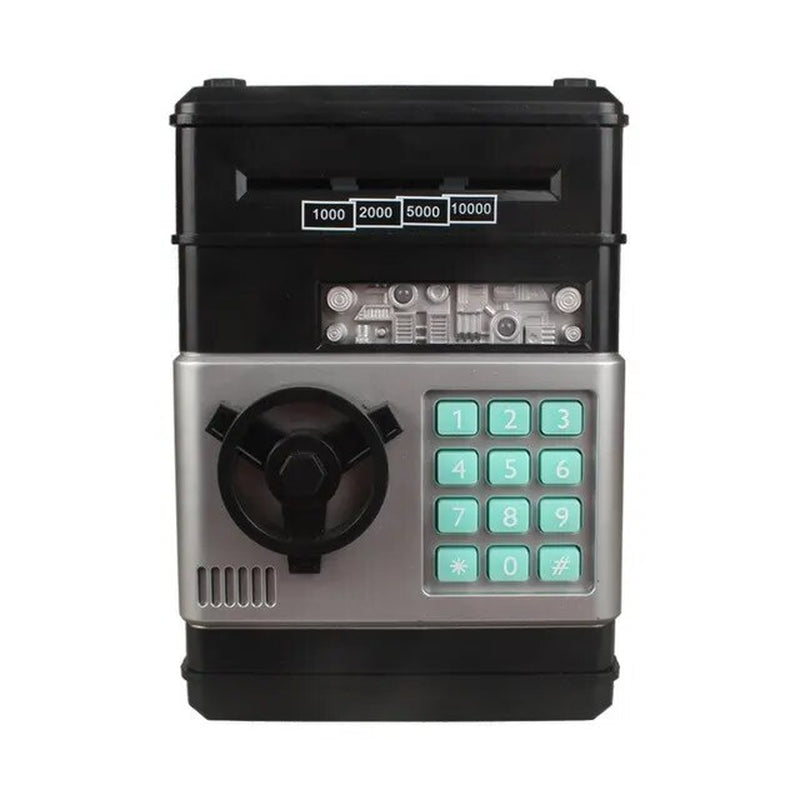 Electronic Piggy Bank Password Safe Box for Children, Coins, Cash, ATM Machine Kid Gifts