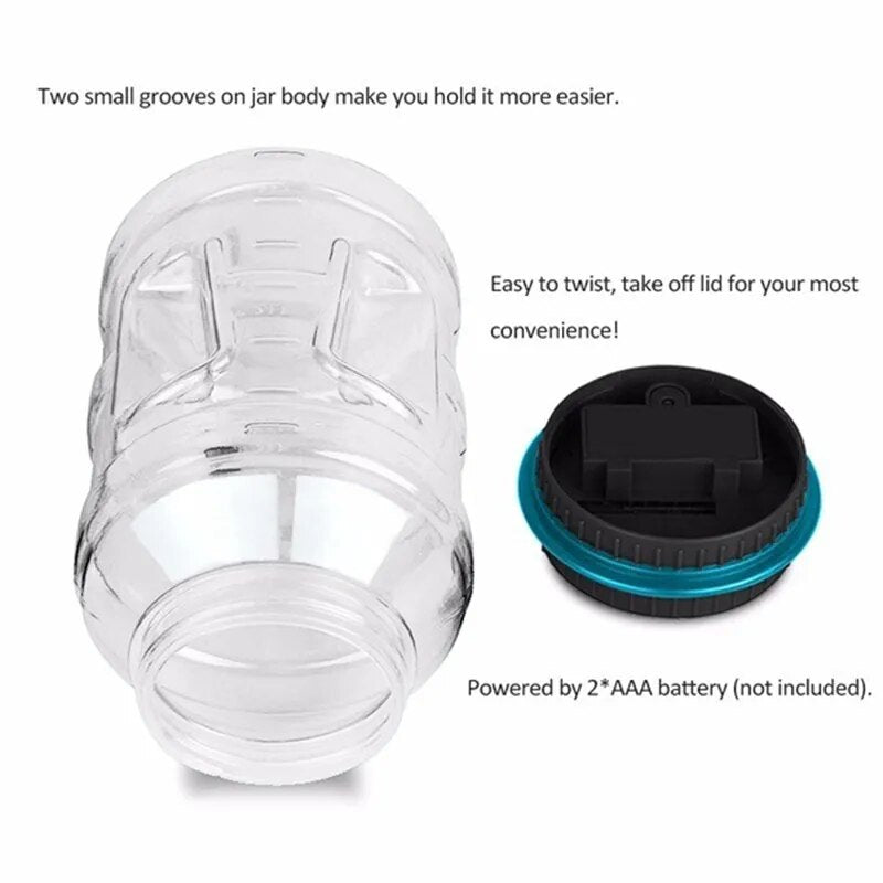 1.8L Piggy Bank Electronic Digital LCD Counting, Coin/Money Saving Jar 
