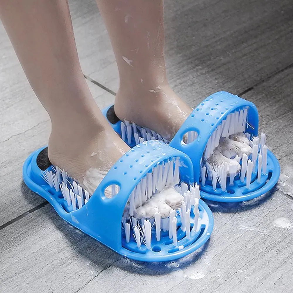 1 Piece/Shower Foot Scrubber/Massager/Cleaner Exfoliating Slipper Bathing Foot Brush (Sold Individually)