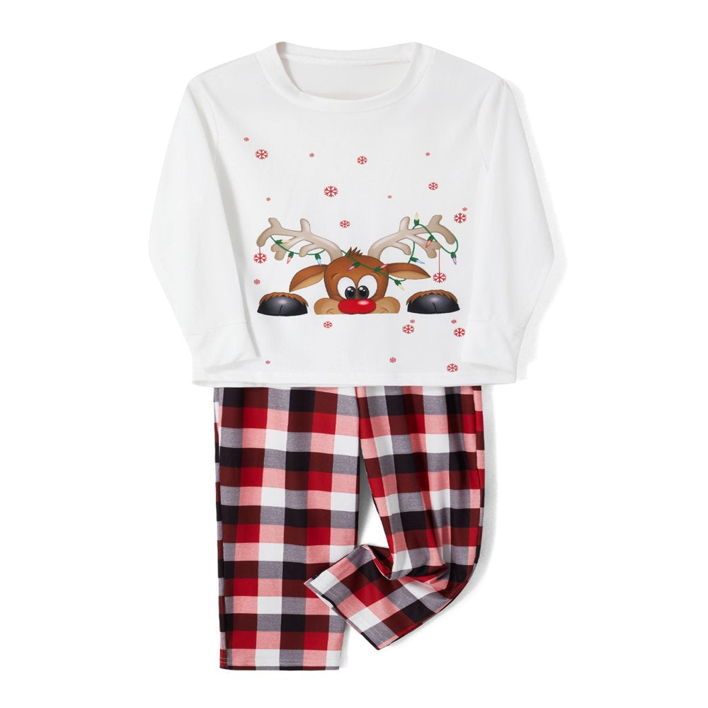 Christmas Pajamas for Family 2023 Family Matching Outfits Xmas Long Sleeve Family Jammies Matching Holiday Pajamas
