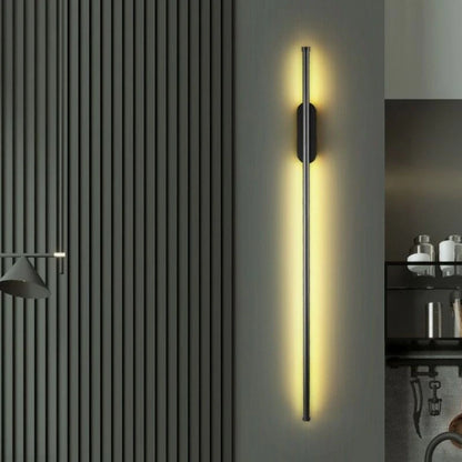 60Cm Strip LED Living Room Wall Light Modern Nordic Sofa Background Full Copper Bedroom Bedside Wall Light AC85-265V