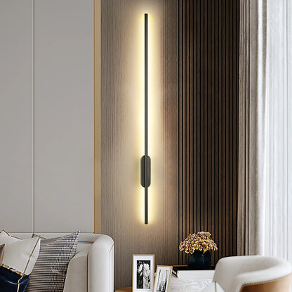 60Cm Strip LED Living Room Wall Light Modern Nordic Sofa Background Full Copper Bedroom Bedside Wall Light AC85-265V