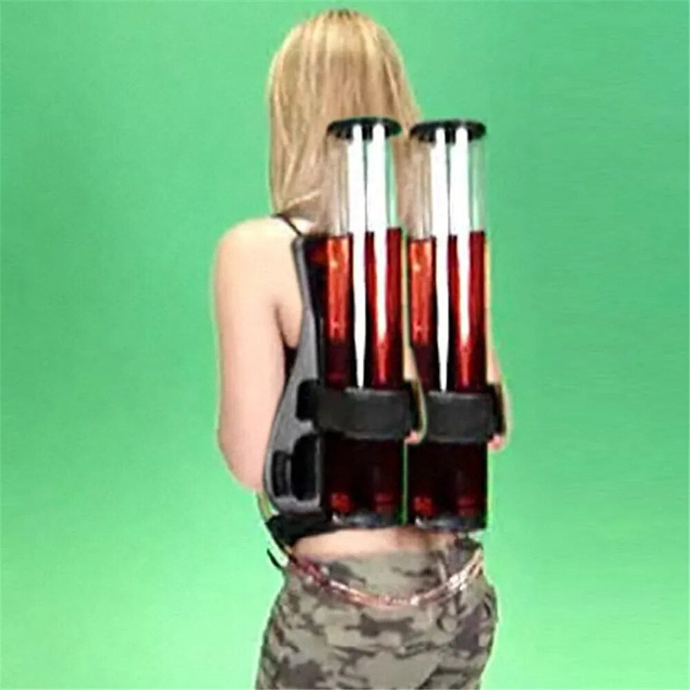 Mini Backpack Double Beverage/Beer Machine Drink Station w/ Dispenser
