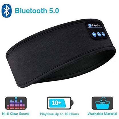 Bluetooth Wireless Earphones for Sleeping/Exercise/Eye Mask/Edge Band - Elastic