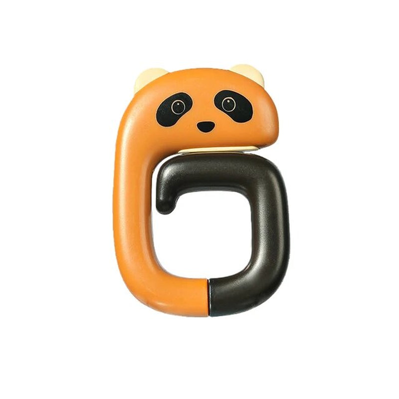 Travel Portable Plastic Bag Cute Animal Hook for Hanging Decorative Table Purse Bag Hooks Wall Hanger Holder Handbag Hanger
