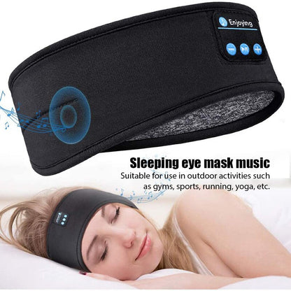 Bluetooth Wireless Earphones for Sleeping/Exercise/Eye Mask/Edge Band - Elastic