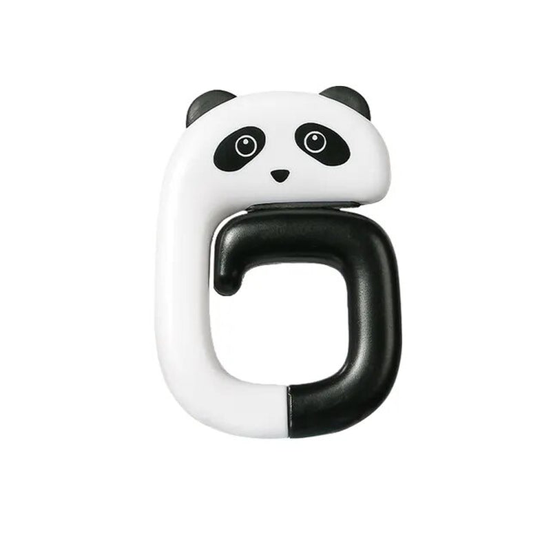Travel Portable Plastic Bag Cute Animal Hook for Hanging Decorative Table Purse Bag Hooks Wall Hanger Holder Handbag Hanger