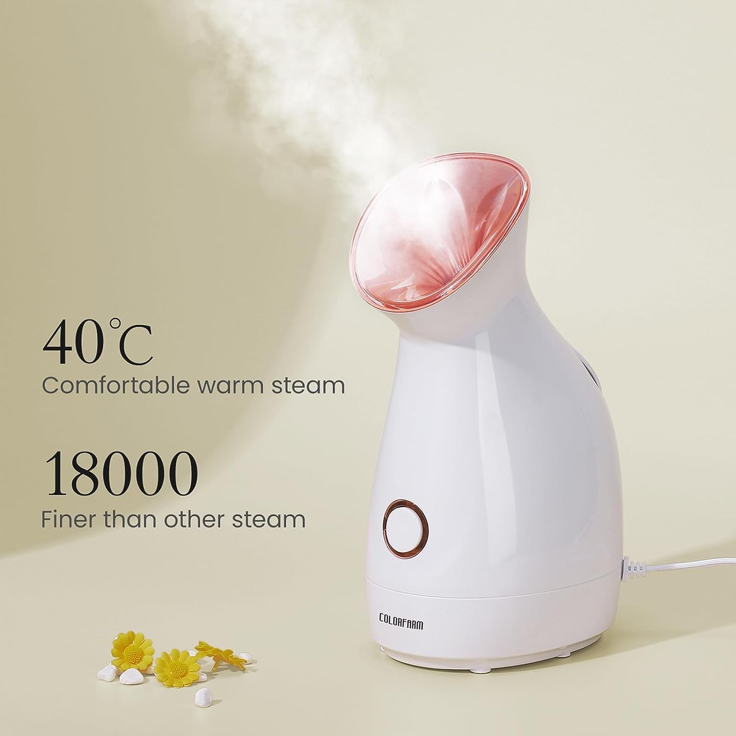 Facial Steamer Nano Ionic Hot Mist Home Sauna Facial Humidifier Spa Quality