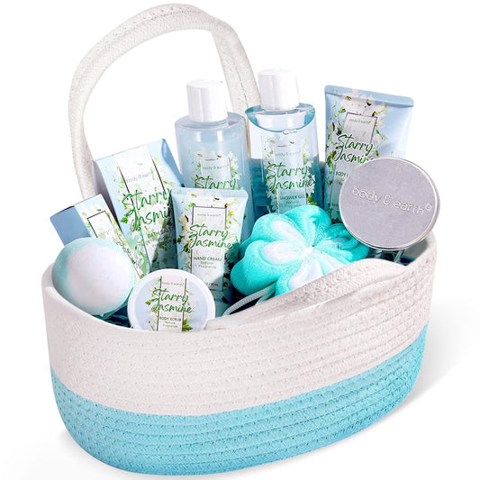  Bath Gifts Set for Women, with Essential Oil, Shower Gel, Bubble Bath, Spa Set