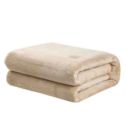 Thermal Soft Warming Winter Coral Fleece Throw Heated Heating Electric Blanket