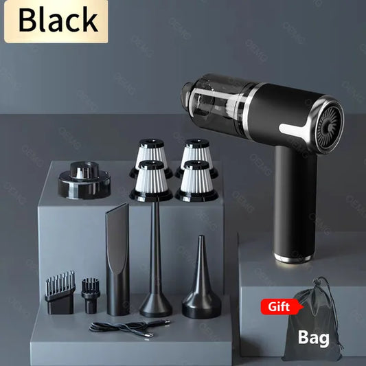 Mini Car Vacuum Cleaner, Portable, Wireless Hand Held Cleaner for Home/Car Cleaning
