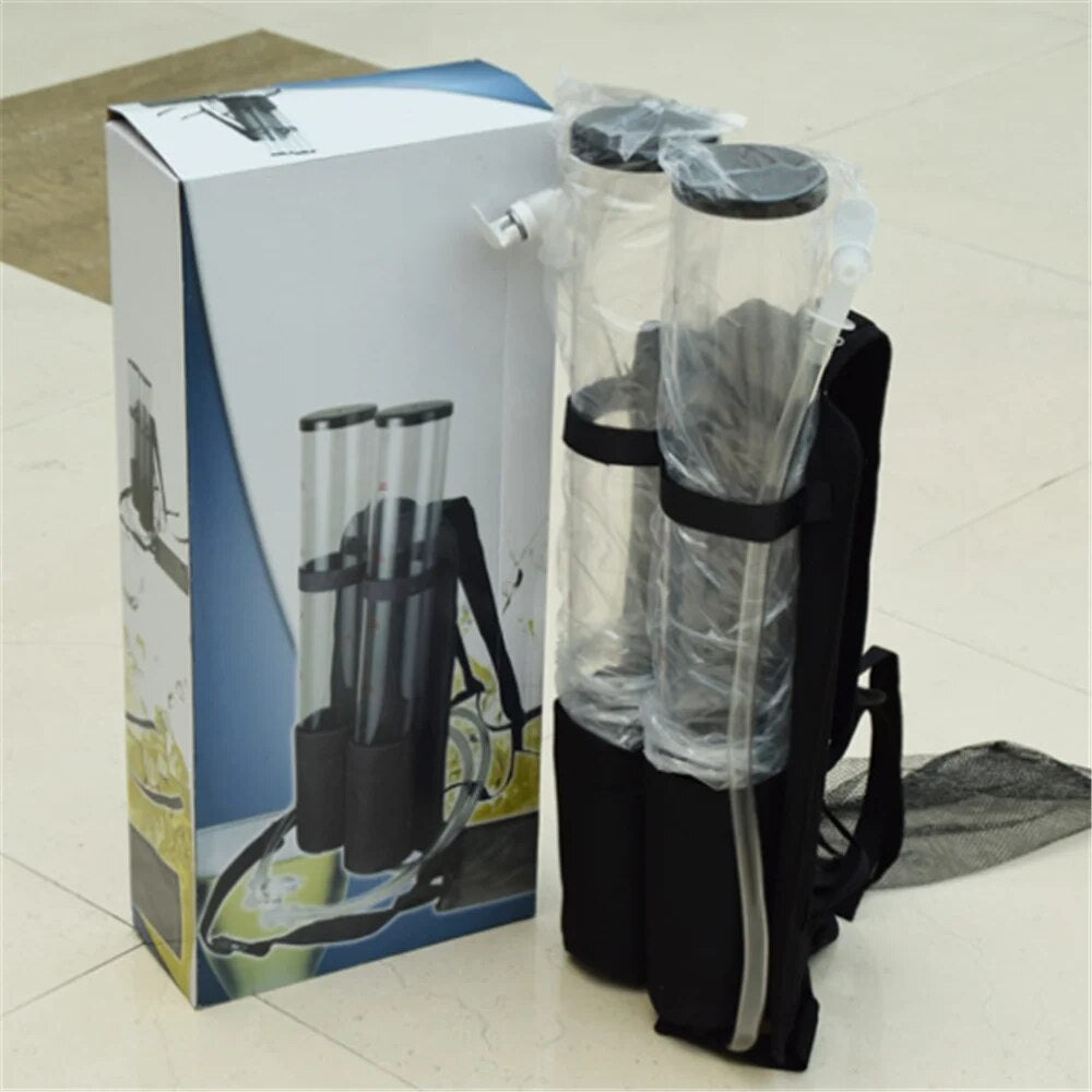 Mini Backpack Double Beverage/Beer Machine Drink Station w/ Dispenser