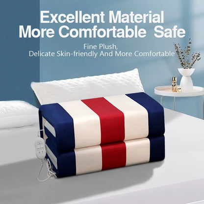 Electric Heated Blanket 220/110V Thick & Cozy
