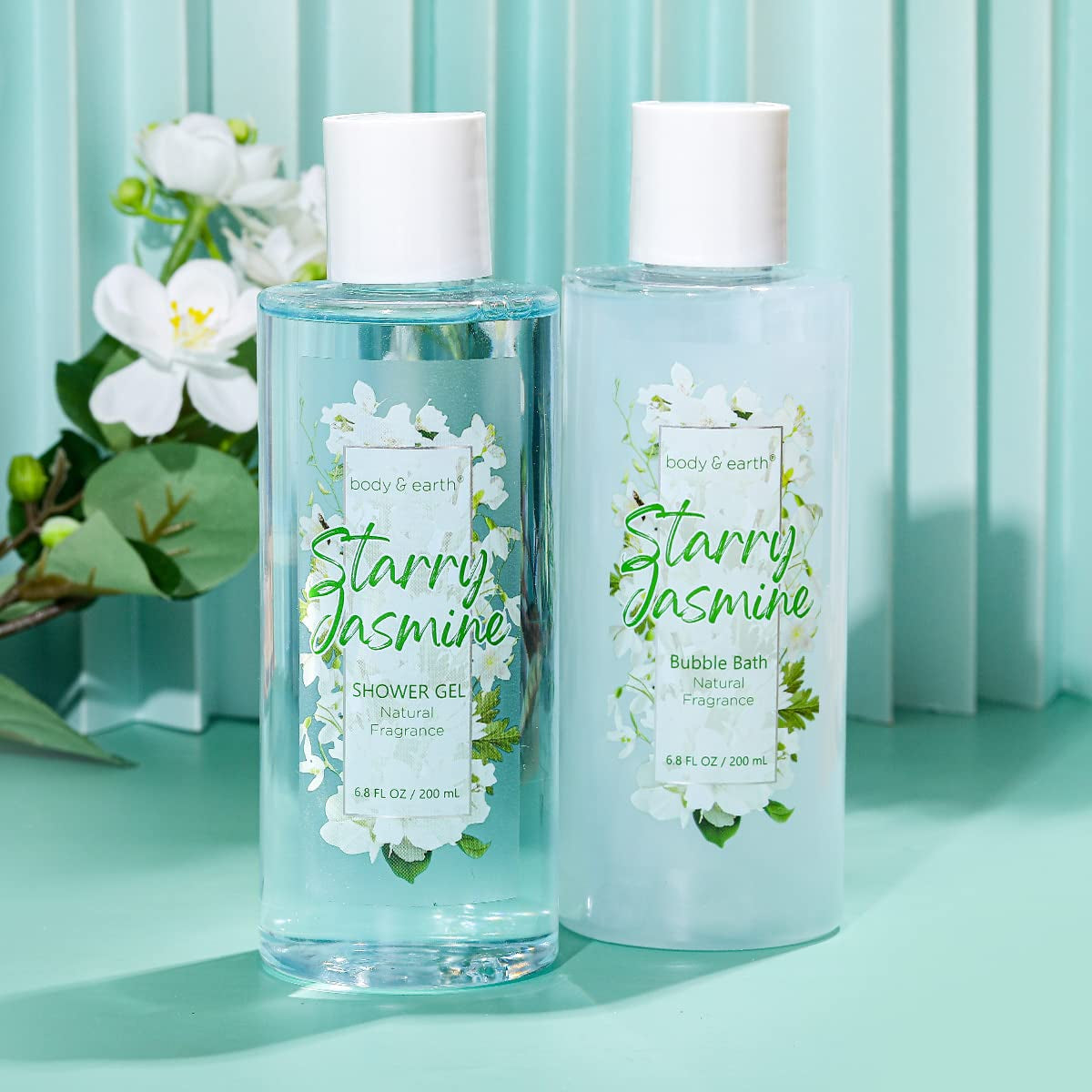  Bath Gifts Set for Women, with Essential Oil, Shower Gel, Bubble Bath, Spa Set
