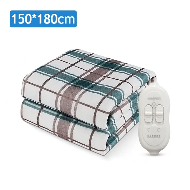 Electric Heated Blanket 220/110V Thick & Cozy