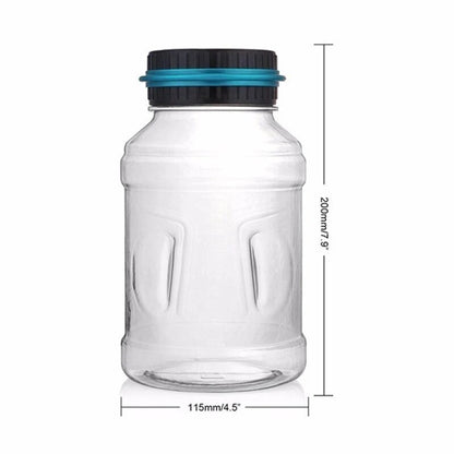 1.8L Piggy Bank Electronic Digital LCD Counting, Coin/Money Saving Jar 