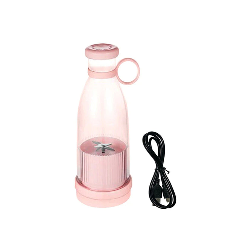 Rechargeable Mixer/Fresh Fruit Juicer Mini Fast Electric Blender/ Smoothie Maker (Portable)