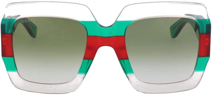 GG 0178 S- 001 MULTICOLOR/GREEN Sunglasses