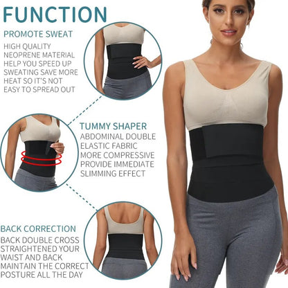Bandage Wrap Snatch Me Up Premium Waist Trainer, Waist Trimmer, Back Support, Body Shaper, Compression Band Faja