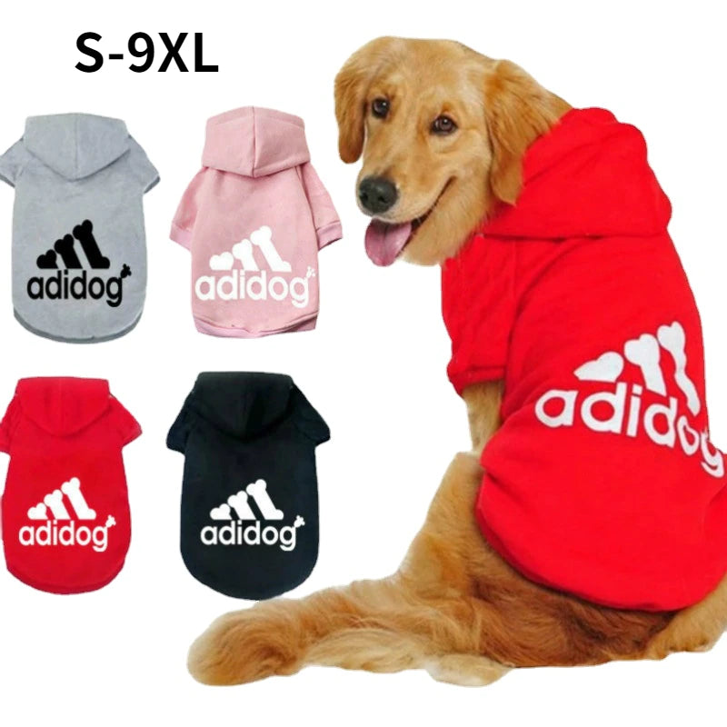 Winter Pet Dog Clothes Hoodies Fleece Warm Sweatshirt Small/Medium/Large Dogs Jacket