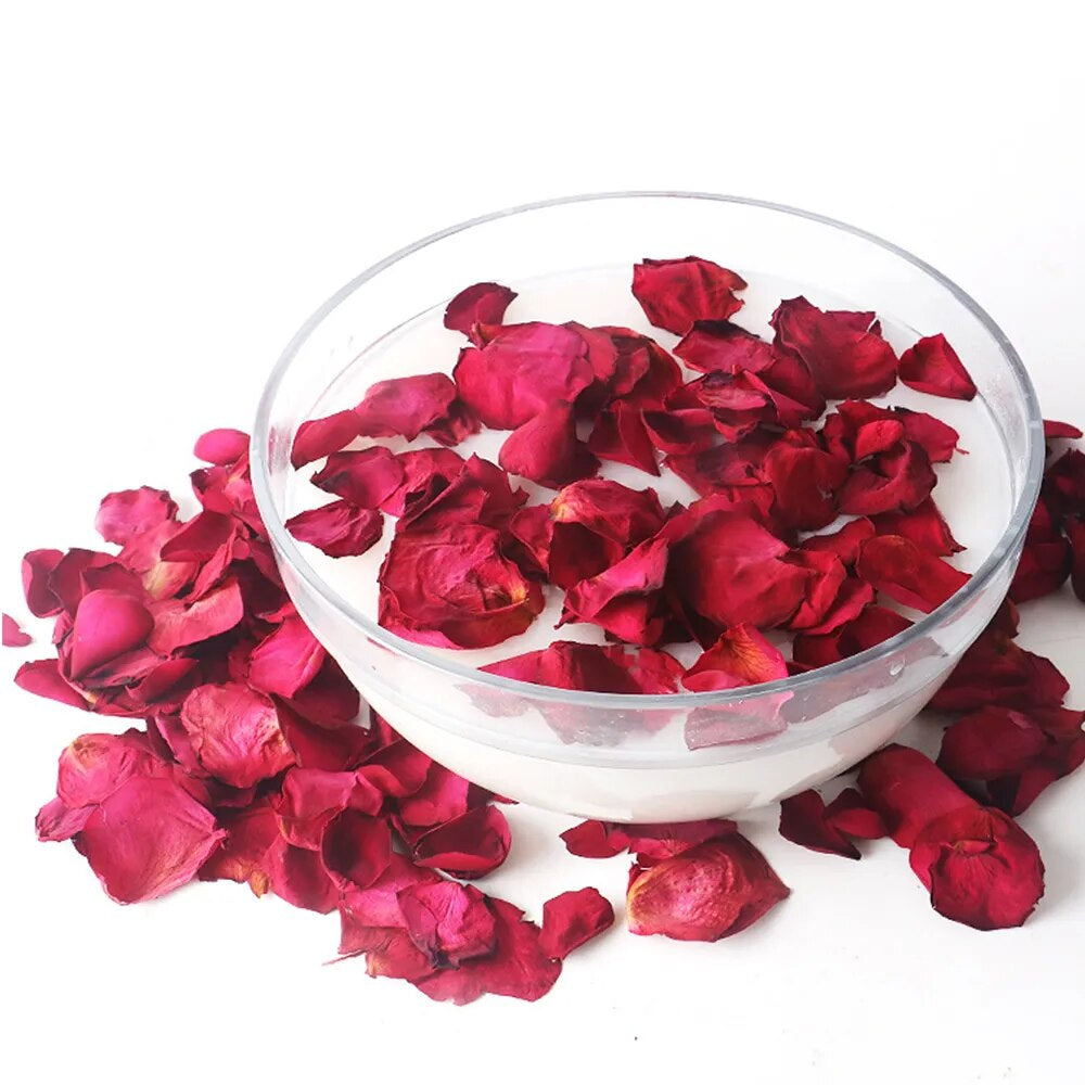 Bathing Supply Romantic Natural Dried Rose Petals Dry Flower Spa/ Bath Products 