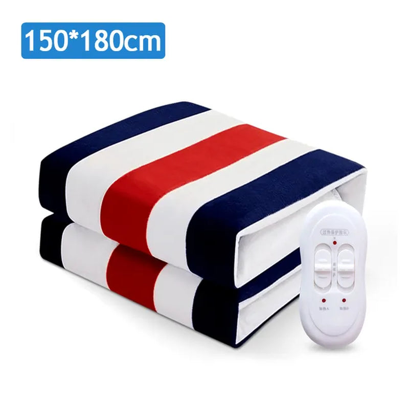 Electric Heated Blanket 220/110V Thick & Cozy