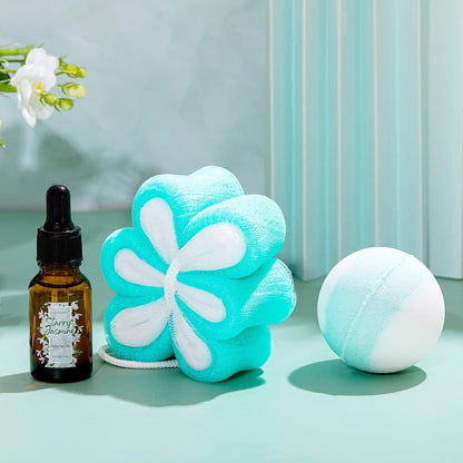  Bath Gifts Set for Women, with Essential Oil, Shower Gel, Bubble Bath, Spa Set