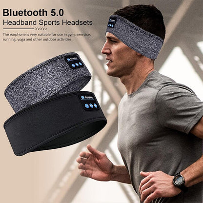 Bluetooth Wireless Earphones for Sleeping/Exercise/Eye Mask/Edge Band - Elastic