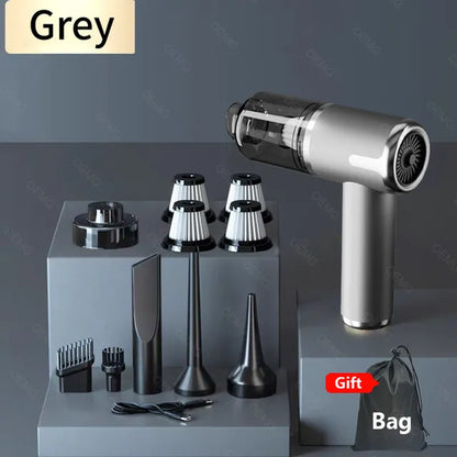 Mini Car Vacuum Cleaner, Portable, Wireless Hand Held Cleaner for Home/Car Cleaning