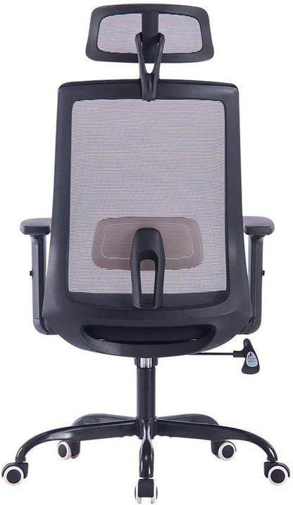 Black Office Chair, High Back Mesh Desk Chair, Ergonomic Computer Chair for Office.